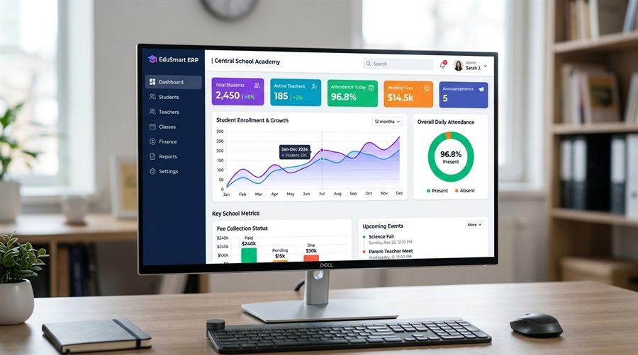 School ERP & Web Portal